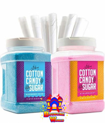 Additional 50 Cotton Candy Servings & Supplies